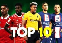 Top 10 Fastest Football Players in the World Latest 2023