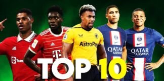 Top 10 Fastest Football Players in the World Latest 2023